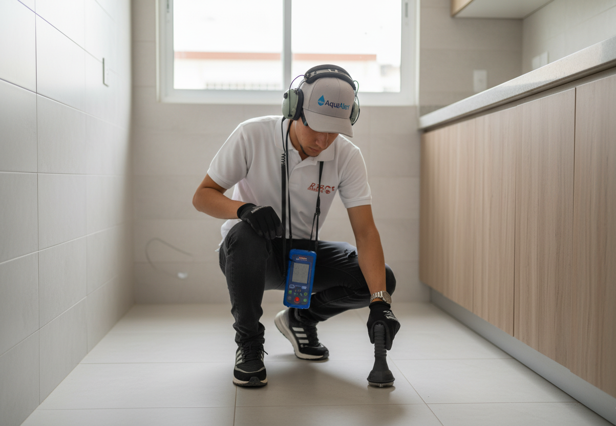 detección de fugas de agua